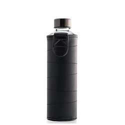 Hot selling luxury high quality Leakproof leather sleeve amazon clear gym water bottles