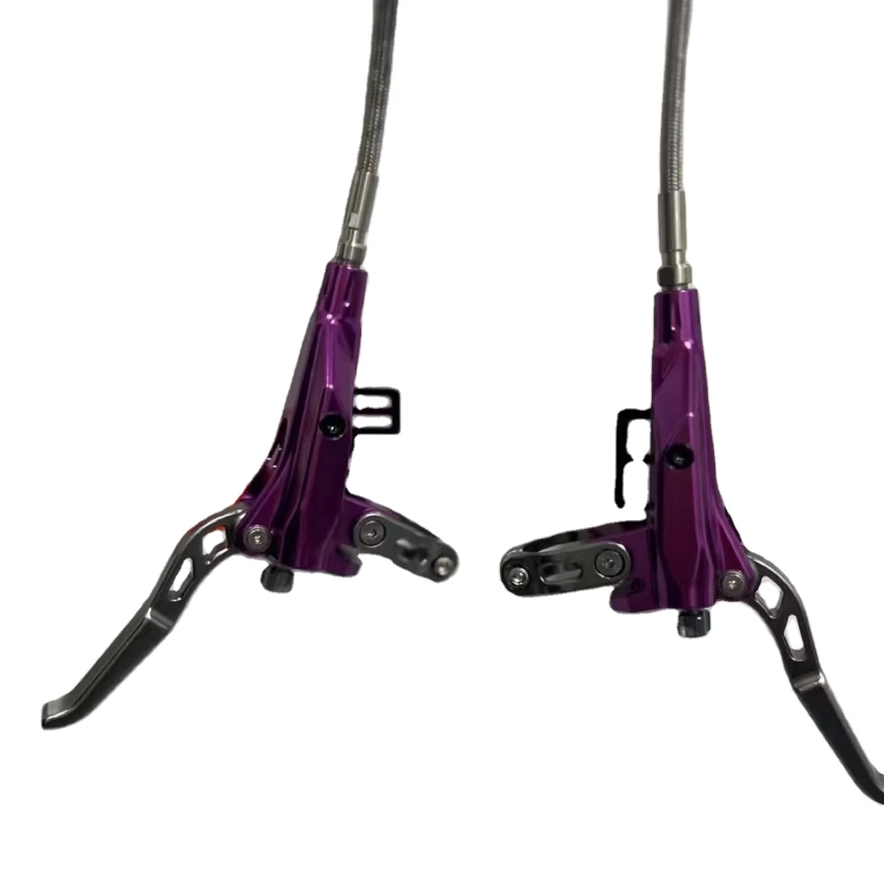 High-end bicycle hydraulic disc brake uses 4-piston technology