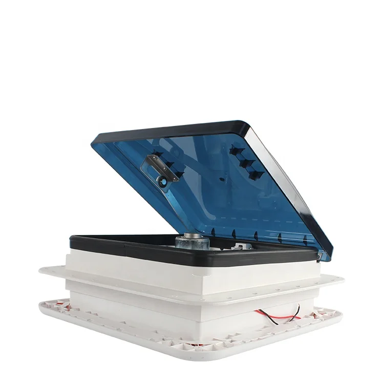 TYTXRV OEM CE сертифицированный DC 12V 11 '280 мм ручное управление со светодиодной подсветкой копченая крышка Анти-УФ вентилятор на крышу для мотоцикла домов на колесах