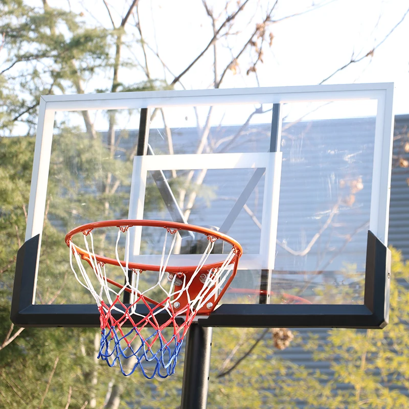 FOOCAT Portable Outdoor height adjustable Basketball Hoop Stand For kids adults