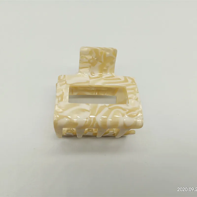 Fashion Wholesale Acetic Acid Small Korean Jaw Clips Style Accessories Extensions Woman Hair Claw Clip