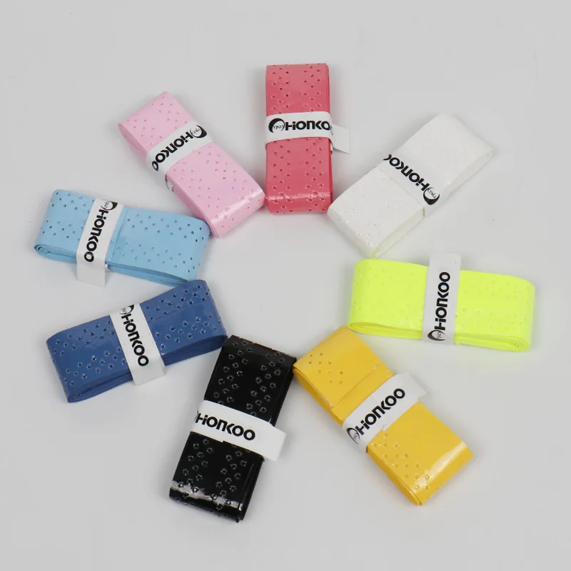 Badminton Overgrip Customized Cheap High Quality Tennis Overgrip PU Overgrips Racket Grips Great sweat absorption non-slip