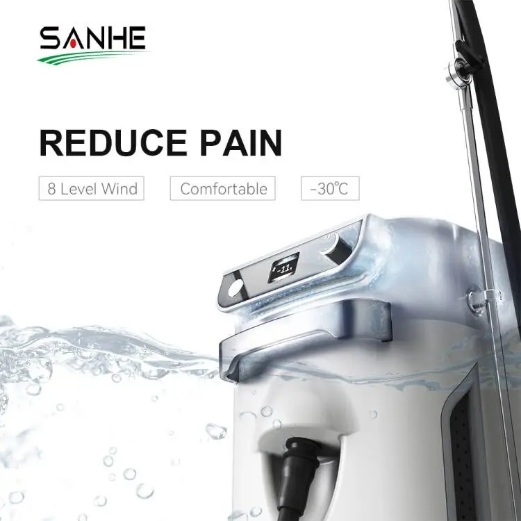 Air Skin Cooling Machine for Reducing Pain During the Rf or Laser Treatment