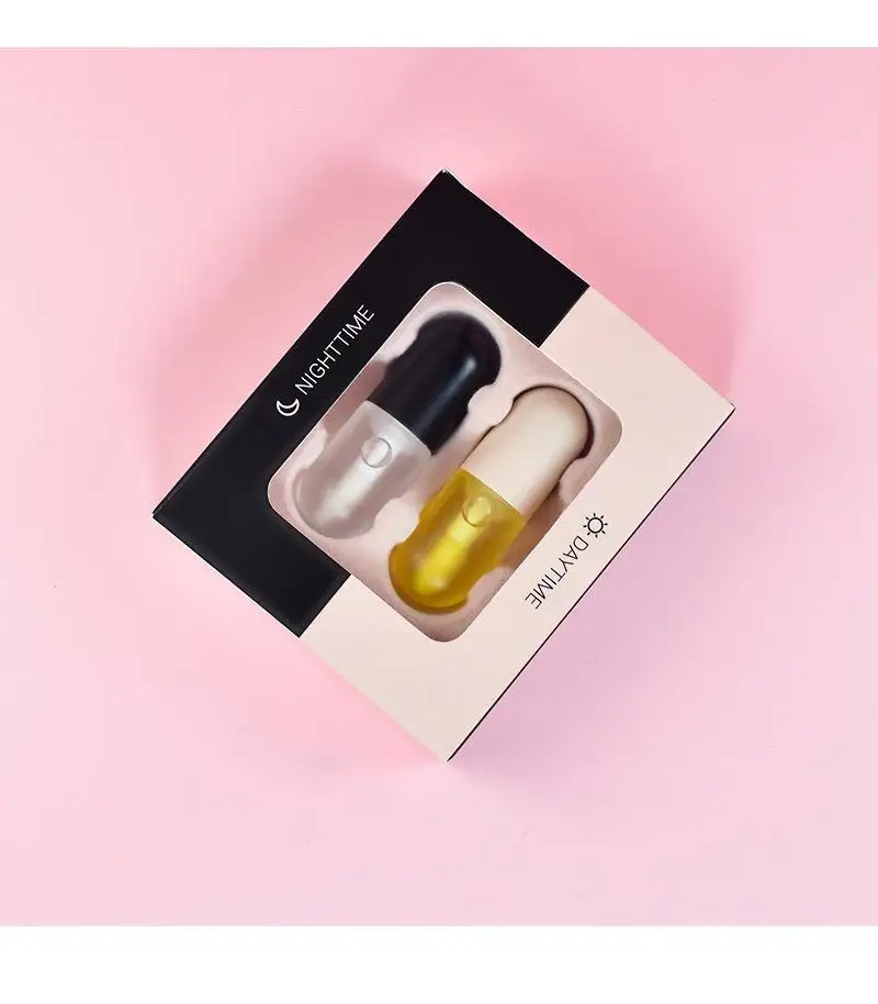 Day and Night Plumping Lip Gloss Vendor Wholesale Custom Logo Private Label Lip Plumper oil set