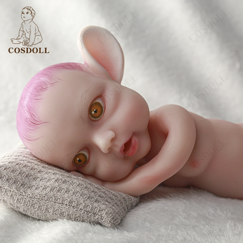 COSDOLL Solid silicone Elf baby doll reborn baby doll Platinum Newborn Baby Dolls