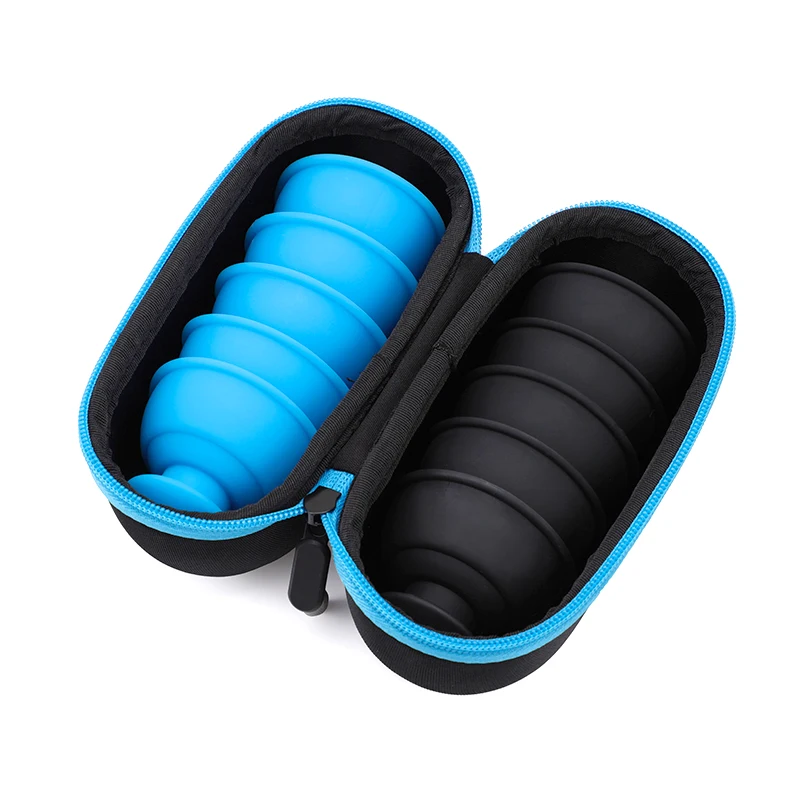 dropshipping Body Cupping Tool High Quality Magnetic Dry Vacuum Silicone Acupuncture Cupping Equipment Sets