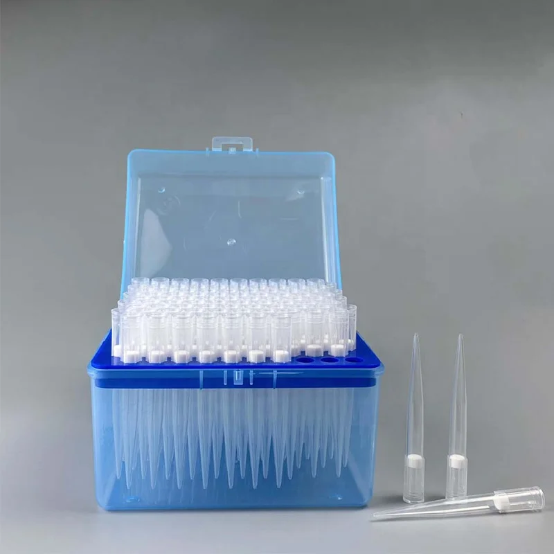 Laboratory Disposable 10ul 200ul 1000ul 1250ul Micropipette PP Pipette Tips
