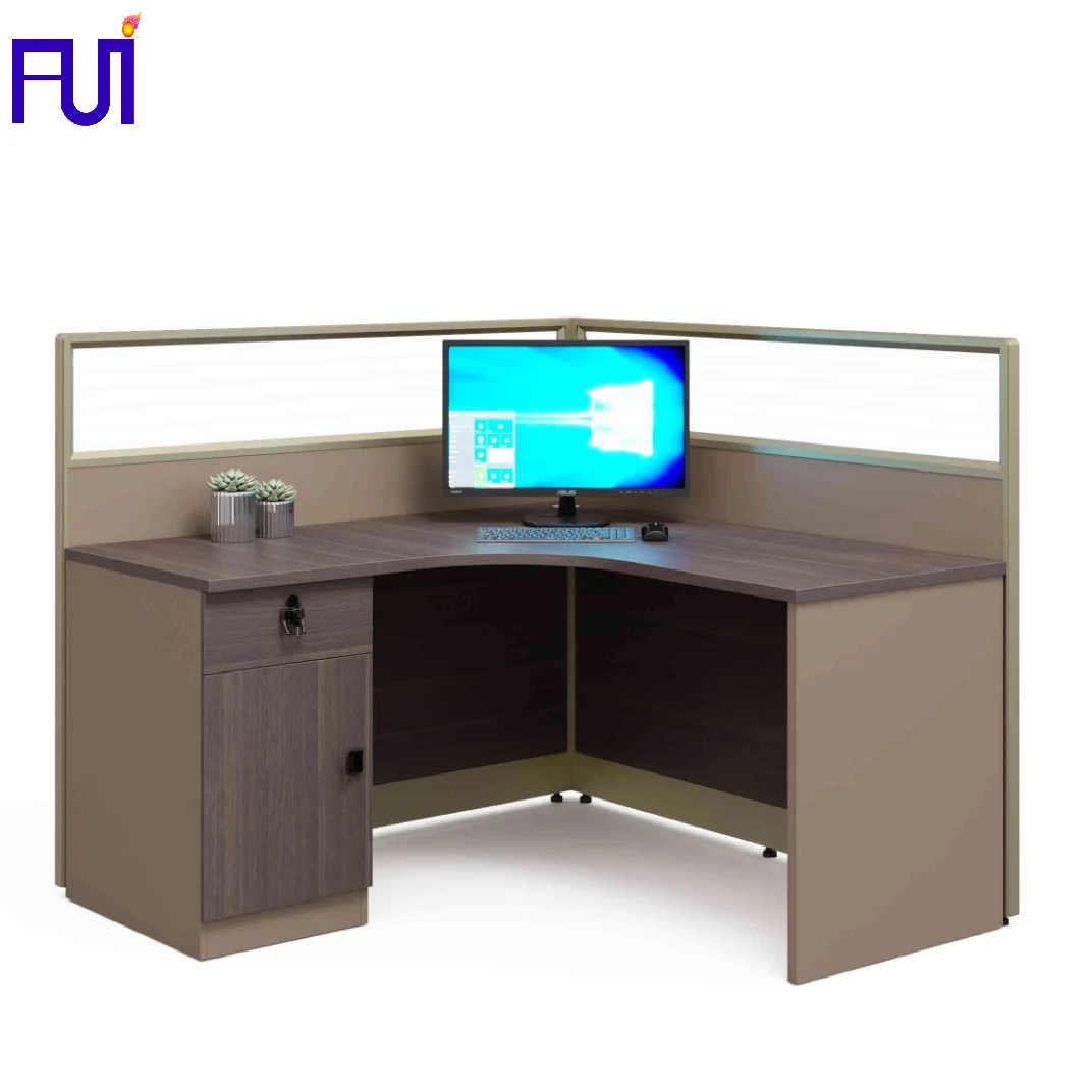 
China Manufacturer Modern Modular Office Furniture Workstation 2, 4 Seater Office Workstation Desk For 2, 4 Person People 