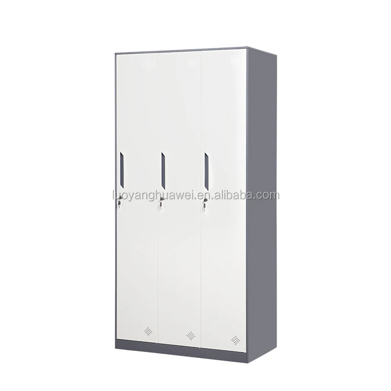 Luoyang supply cabinets customized steel cupboard locker office furniture school gym storage staff metal wardrobes lockers