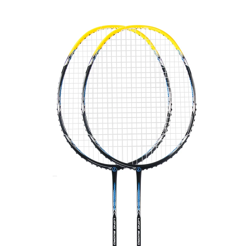 Hot Sale Different Color Customized Logo Wholesale High Quality Steel Badminton Racket