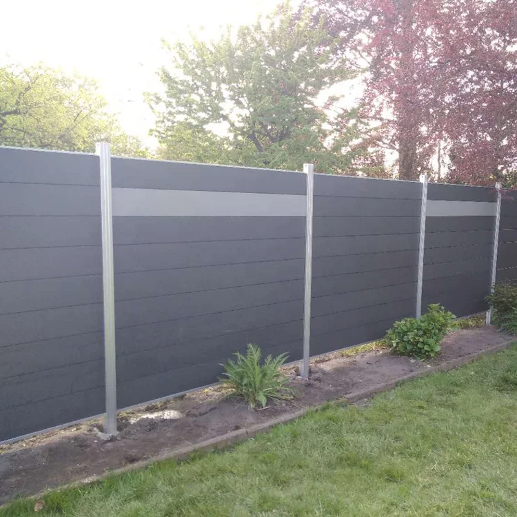 Hot sale wpc fence trellis fence from China wood plastic composite fence