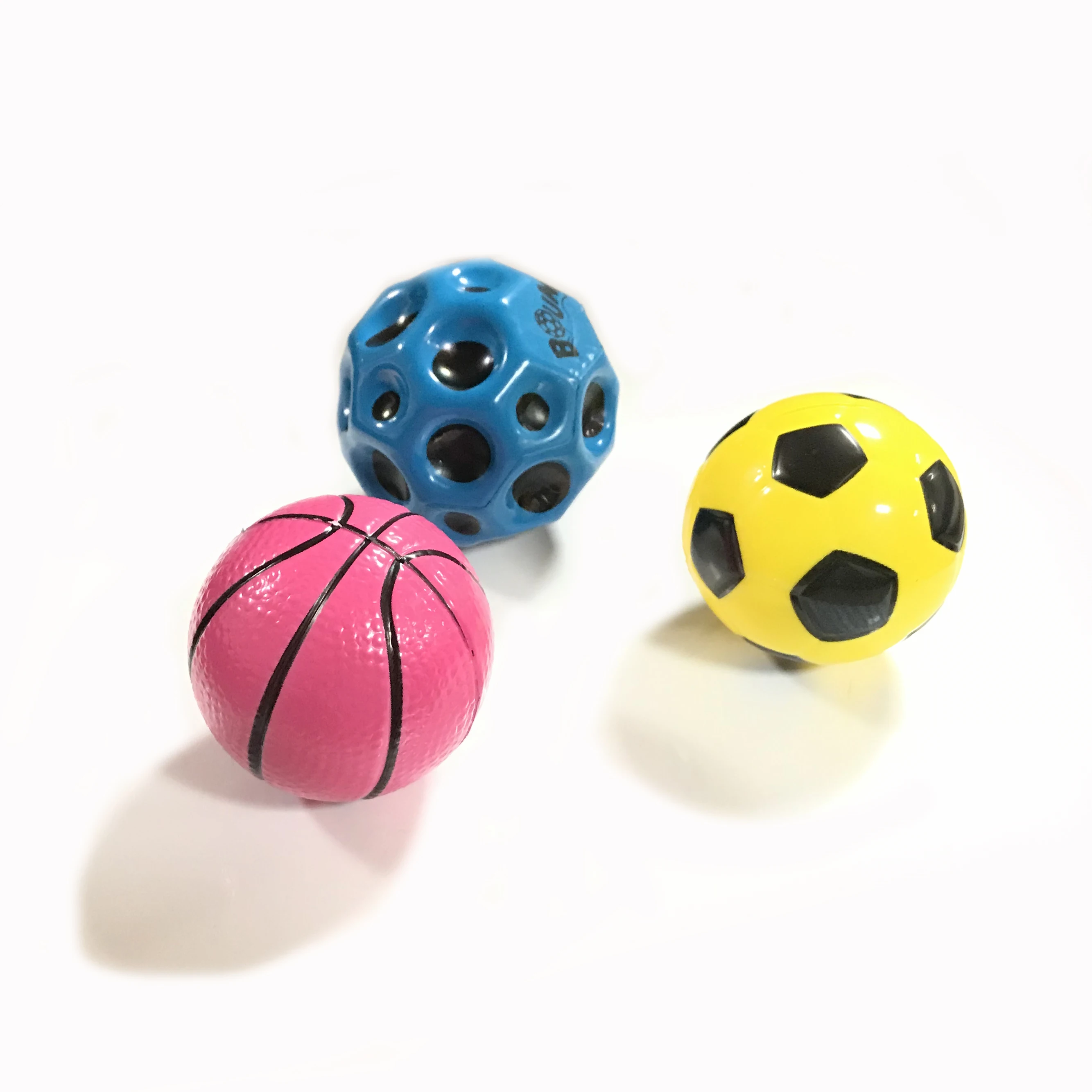 Squeeze Toy Kawaii Toy PU Sponge bouncy customized promotion  balls