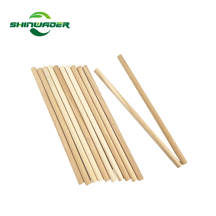 Wooden Positioning Hardwood Sticks are Suitable For Crafts and DIY Round Wood Craft Sticks