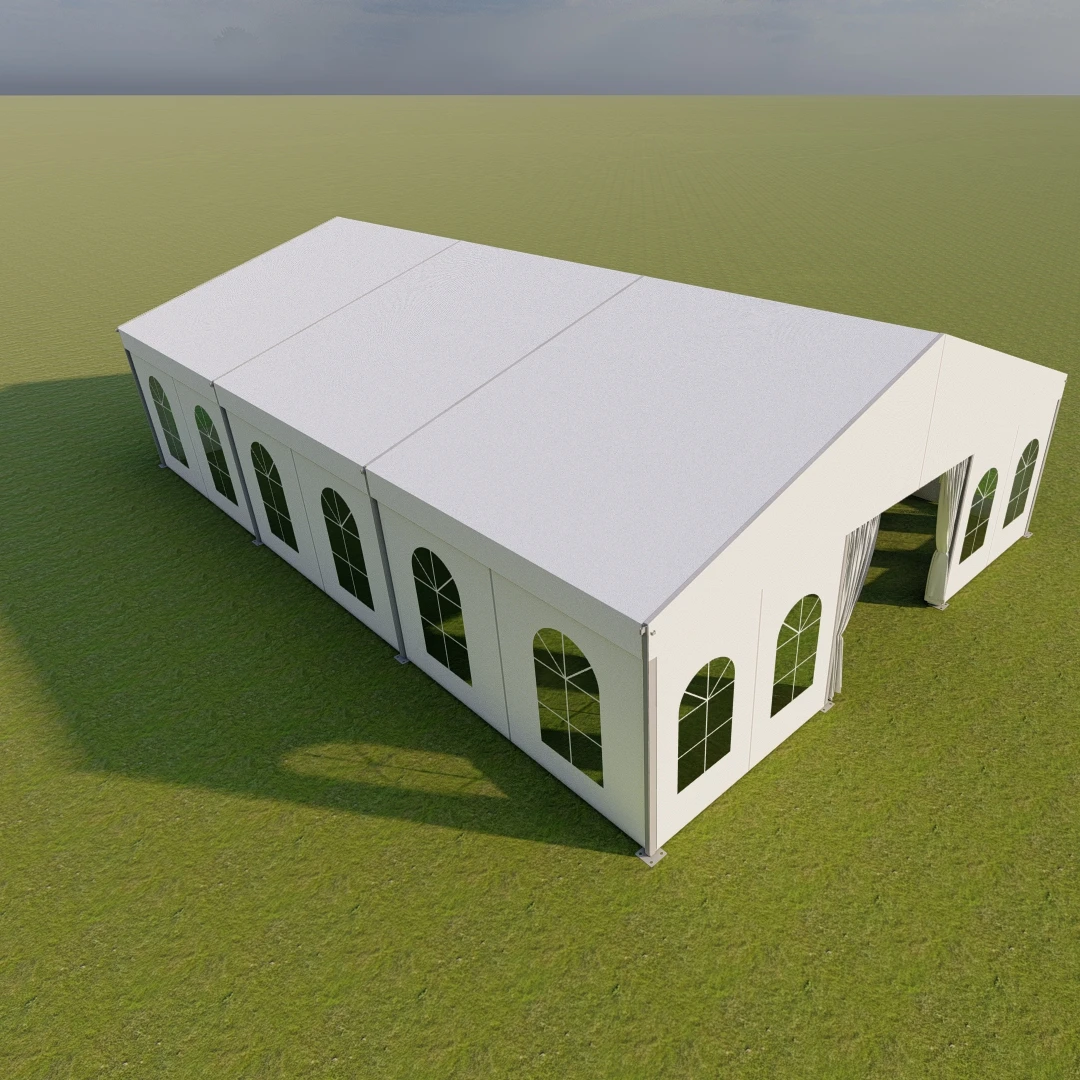 Customized Design Aluminum Alloy Frame Large Waterproof Industrial Workshop Warehouse Storge Marquee Tent