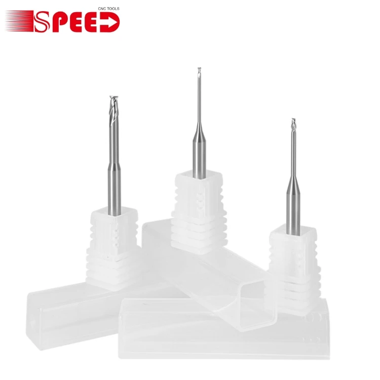 Depth Length Milling Cutter CNC Cutting Tools 2 Flute Carbide Spiral End Mill Long Neck Endmill