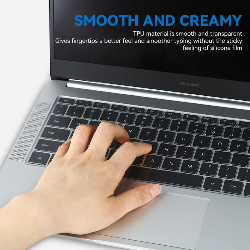 Нано-серебряные Чехлы для клавиатуры из ТПУ ультратонкая Защитная пленка для клавиатуры для MacBook Pro/Air все модели ноутбуков