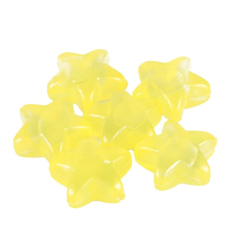 BPA -free reusable star design ice cube with color variation