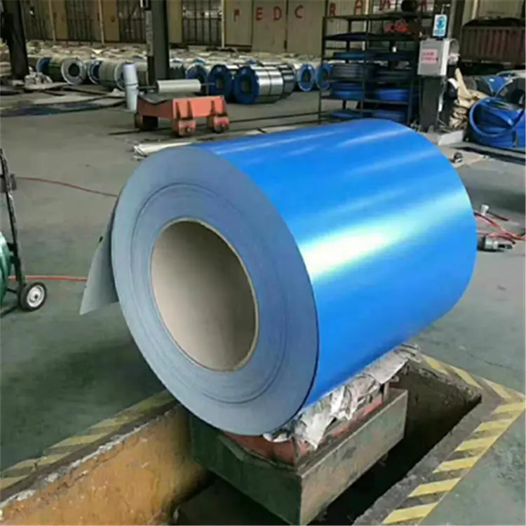 China supplies large quantities of camouflage embossed 0.3mm color-coated rolls, wall color-coated rolls