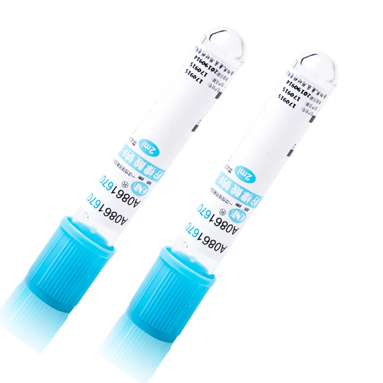 Disposable PET/Glass Vacutainer Tube for Blood Collection