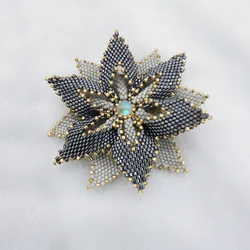 Graceful Lapel Pin Flower For Business Or Party Jewelry For Sweetheart Color Clip Badge Brooch