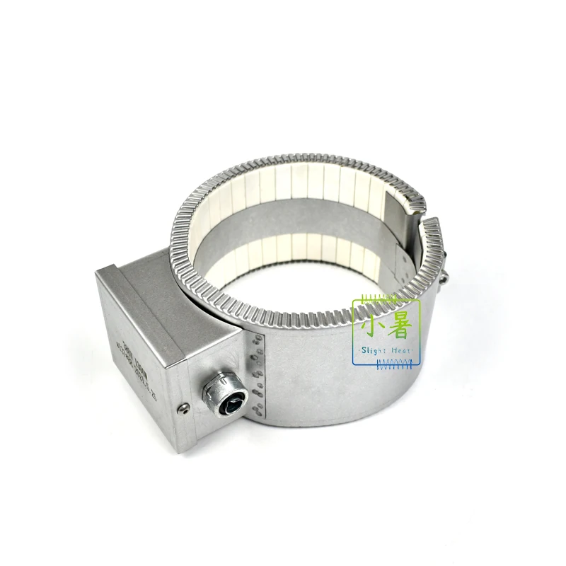 Slight heat electric industrial band ceramic heater with molding insulators and extruder