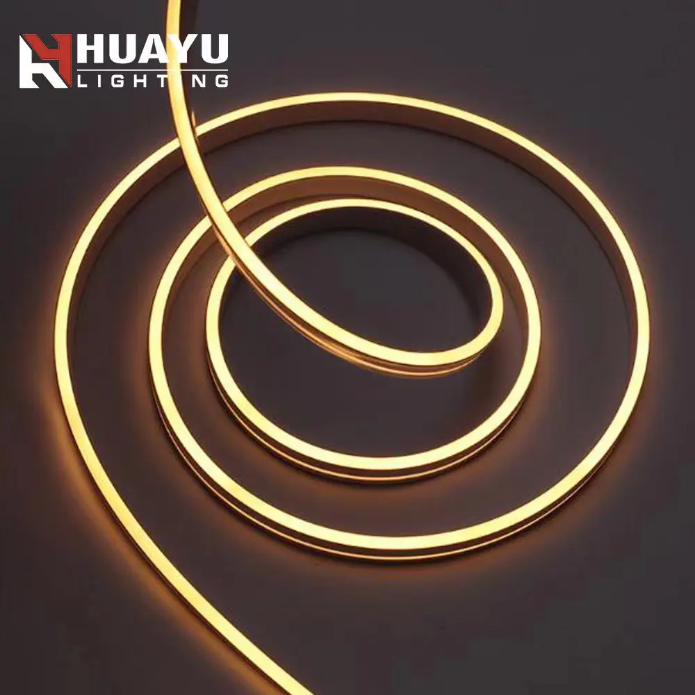 Direct factory super-slim 5*8mm led neon flex rope light IP67 constant voltage 24v12Vdc high bright 2835 led strip light neon