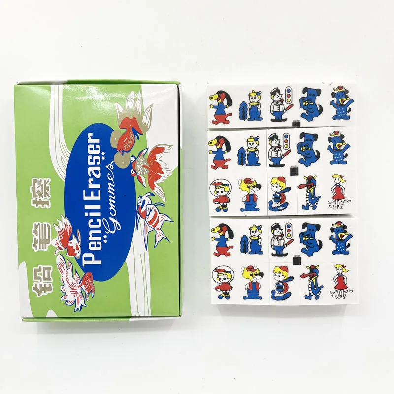 Wholesale Price Custom Design Available E1100 Erasers Cute Rubber For Students School Office Stationery Supplies