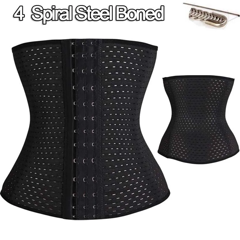 Women Breathable Waist Cinchers Ladies Corset Shaper Band Body Building Postpartum Belly Slimming Belt Modeling Strap Shapewear