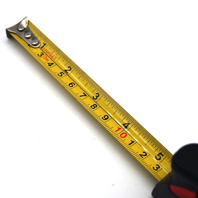 Smart abs plastic metric inch construction ruler custom automatic tape measure with logo