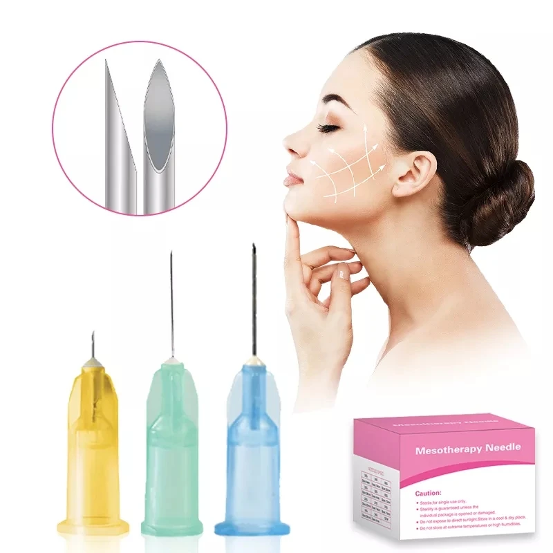 30 г 31 32 34 4 мм 6 13 мезоострая игла для мезотерапии медицинская инъекция лица
