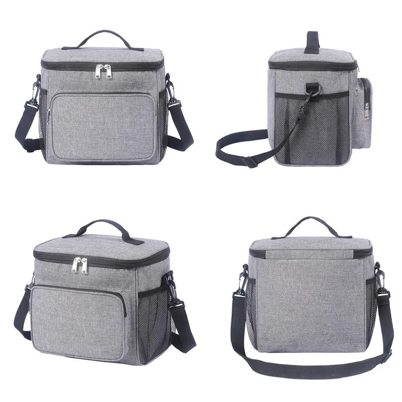 Nurse lunch bag double layer student cheap price in stock ice pack beer pizza cool box