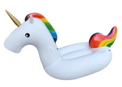 Top Quality Custom Great White Inflatable Ride-on Plastic Water Floating Toys Adult Swimming Pool Float