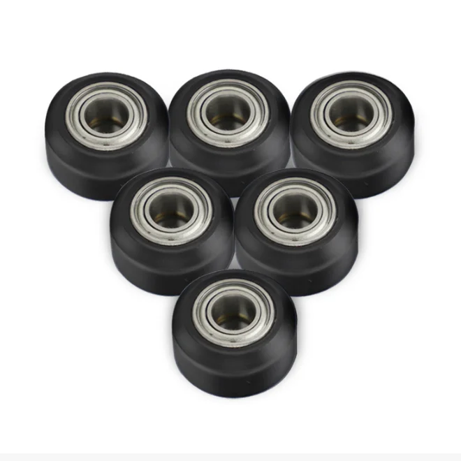3D Printer POM Pulley black Wheels 625zz Plastic Linear Bearing 3D Printer Accessories