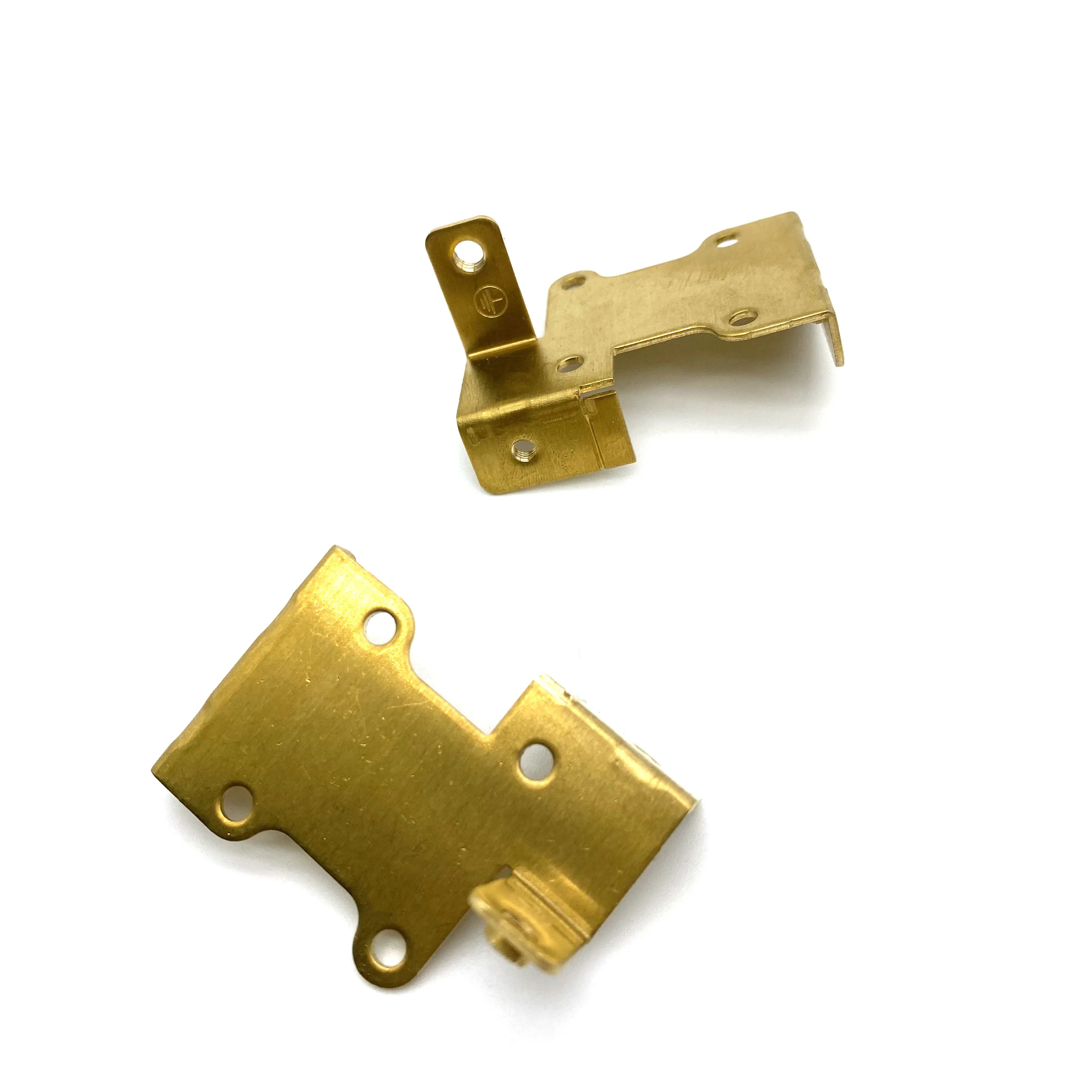 Custom Design Brass Stamping Parts High Speed Progressive Die Stamping Heat Exchanger Tab For Heat Radiation