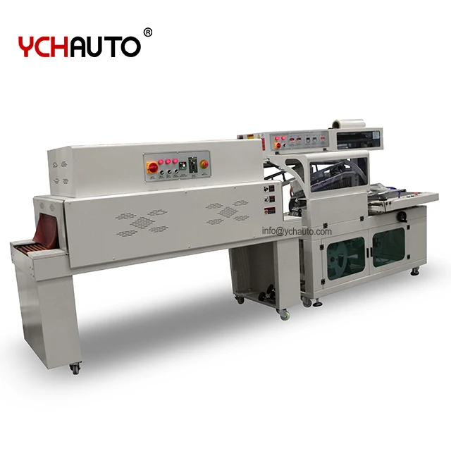 Автоматическая POF полиэтиленовая пленка Чехол Коробка книга тепла L заверточная машина для упаковки в термоусадочную пленку