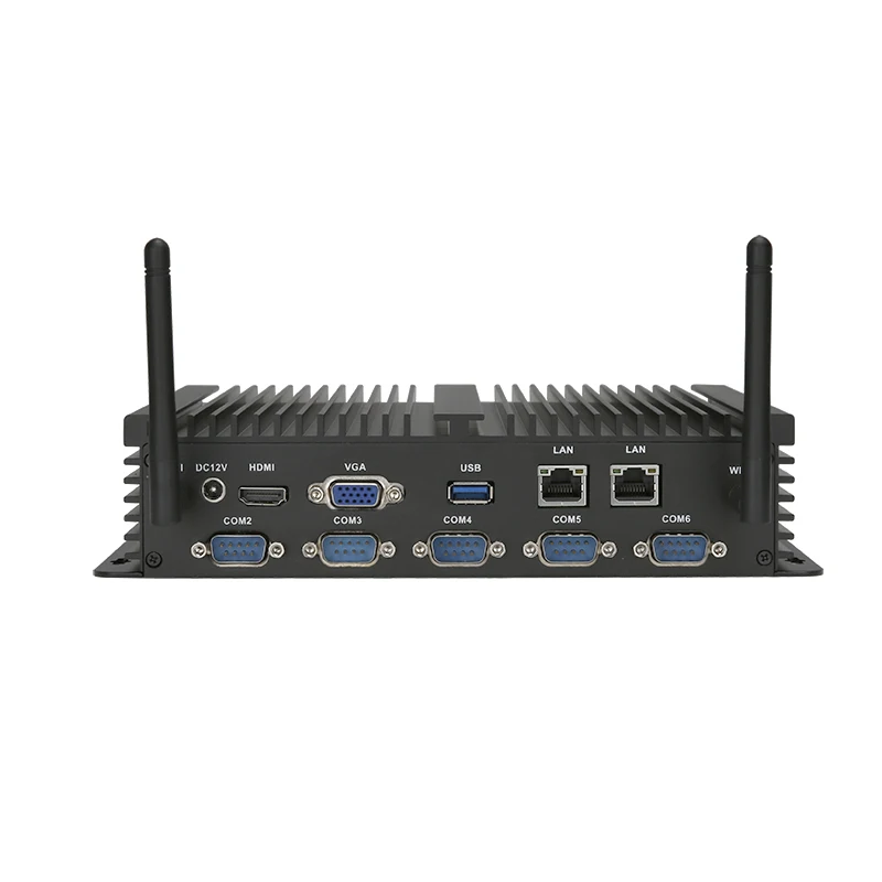 Mini PC i5 J1900 Wind-ows 10 Industrial Fanless Computer Embedded