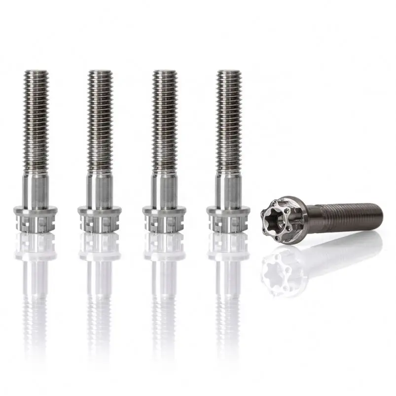 v Parts  Motorcycle Titanium Wheel Rim Lug Bolt For v  GTS300 GTS300IE GTV In Sliver