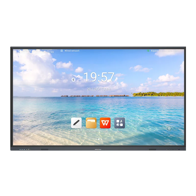 GAOKEview 65 75 86 98 110 Inch Classroom Digital Display Electronic Portable Buy Interactive Whiteboard Smart Board Price