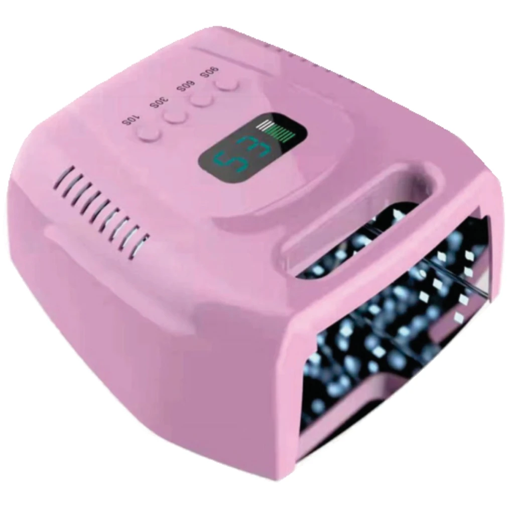 UV Light Nail Lamp Portable Cordless Rechargeable Gel Nail Dryer Mini USB 96w UV Sun Led Nail Desk Lamp Dryer for Salon or Home