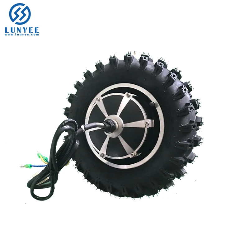 Factory direct 11 inch electric wheel barrow 24V 36V 500W electric wheelbarrow conversion kit