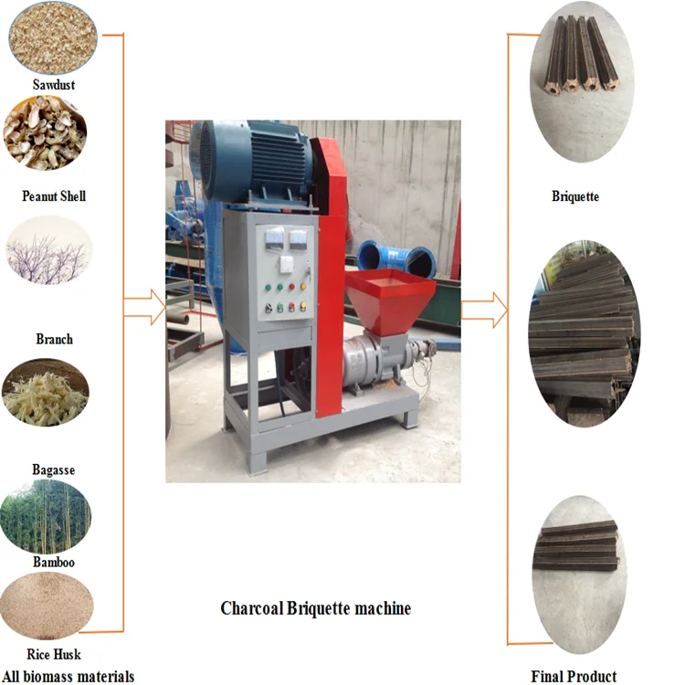 rice husk briquette machine olive pomace biomass cube waste paper charcoal burning briquettes machine