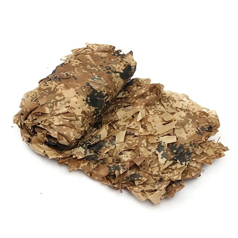 Camo Style Tactical Hunting Military Concealed Camouflage Nets Army Camo Netting Camping Leaves for Outdoor Hunting Shade