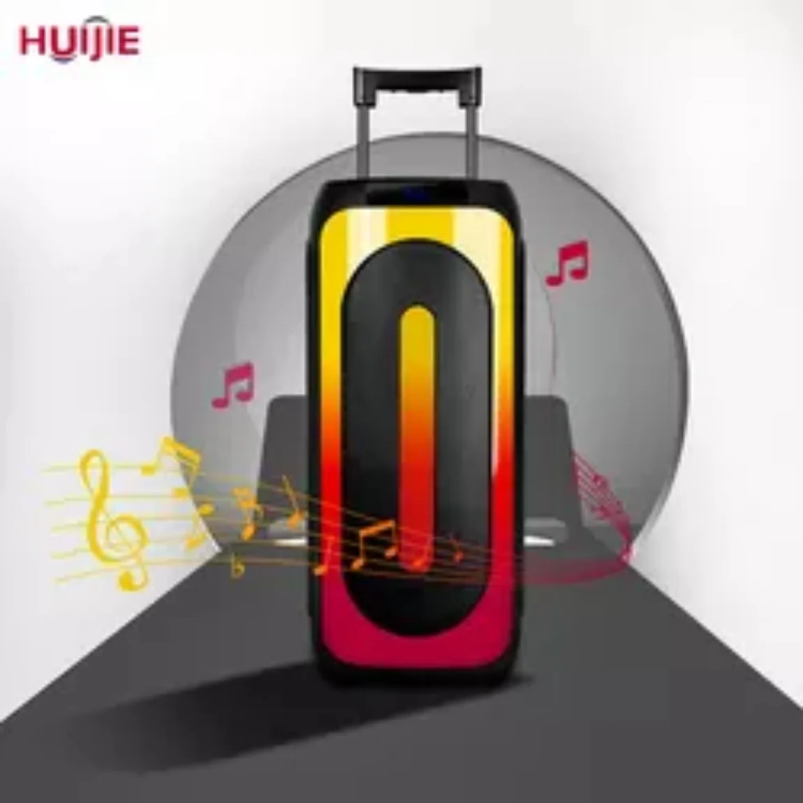 Professional Designer Karaoke Dj Party Box Speaker Multimedia Trolley Speaker Amplifier