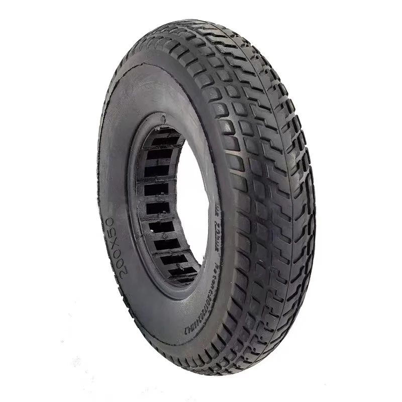 High Quality 8 Inch Mini Electric Scooter Tyre Wheel 200X50 Outer Honeycomb Solid Tire for Electric Vehicle Scooter Accessories