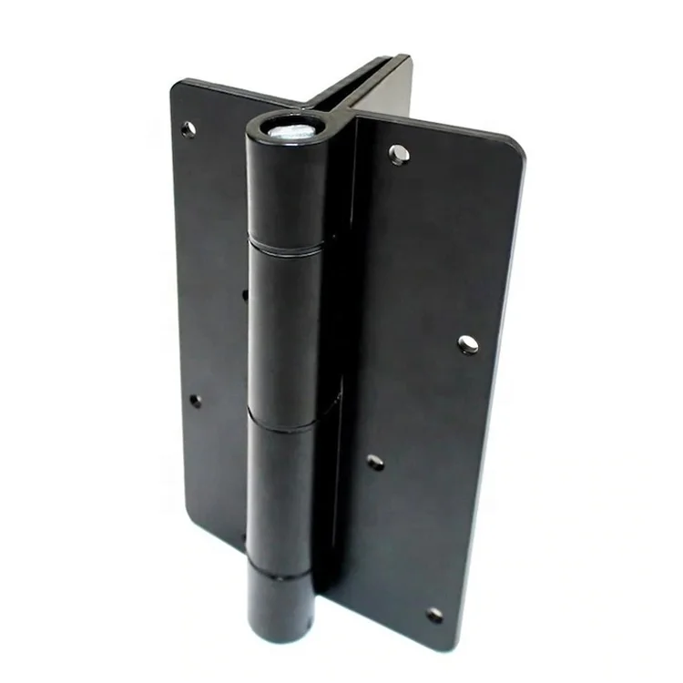 Outdoor Door Smart Adjustable Spring Self Closing Garden Gate Aluminum Hinge For Heavy Doors Folding Gate