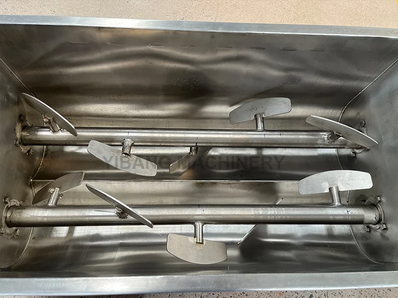 Meat Processing Machine 20-400L Stainless Steel Electric Meat Mixer For Meat Food Plant