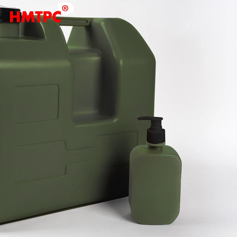 Camping Product HDPE With Tap and Liquid Soap Bottle Large Capacity Water Container Jerry Can