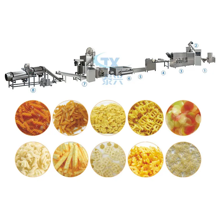 Small business potatoes chip making machine automatic production line