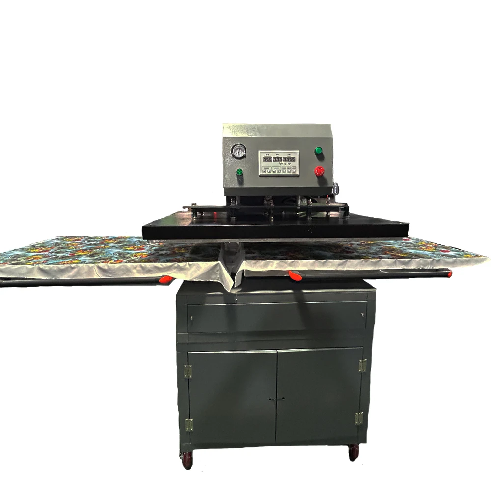 A Big Format 80X100cm Hydraulic Double Station Heat Press Machine