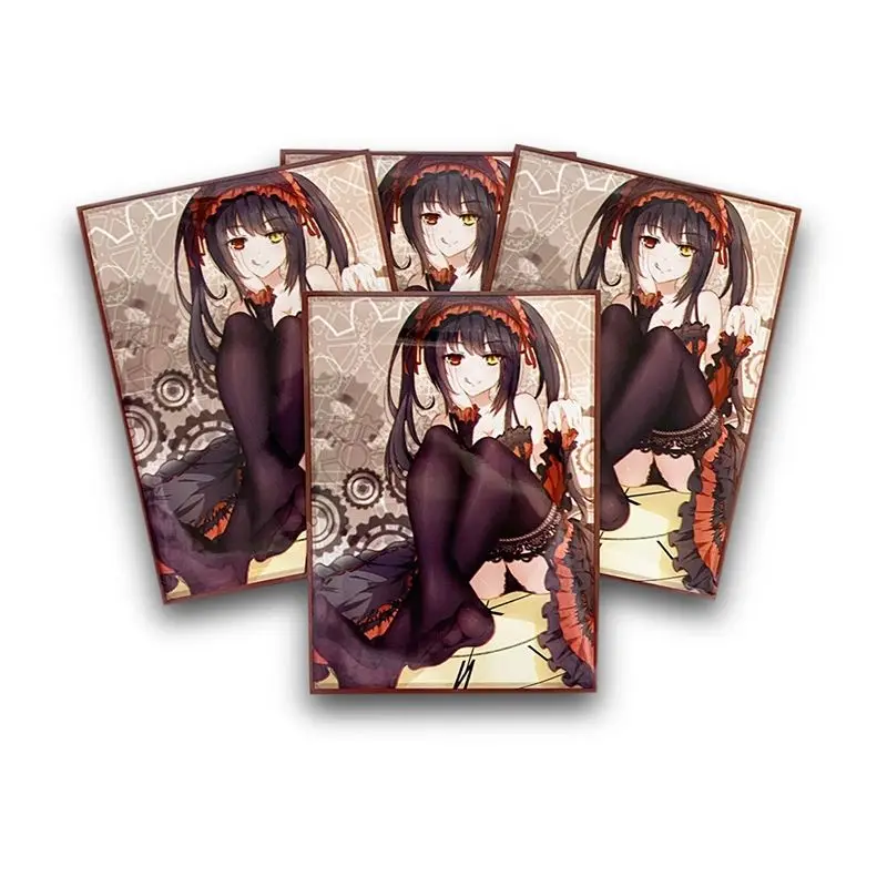 Custom Art Printed Anime Card Sleeves Private Anime Art Printed Deck Protector Yugioh Mtg Card Sleeves